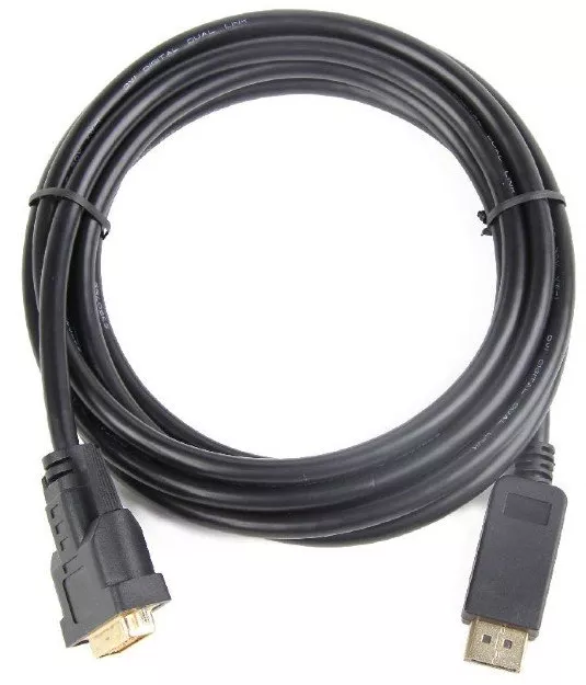 Відеокабель DisplayPort - DVI 3m (CC-DPM-DVIM-3M) Cablexpert - фото 2