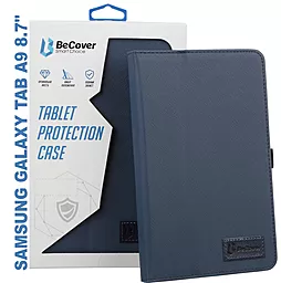 Чехол для планшета BeCover Slimbook для Samsung Galaxy Tab A9 SM-X115 8.7" Deep Blue (710121) - фото Чехол для планшета BeCover Slimbook для Samsung Galaxy Tab A9 SM-X115 8.7" Deep Blue (710121)