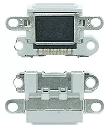 Роз'єм зарядки Apple iPhone 6 Plus 10 pin (Lightning) White - фото Роз'єм зарядки Apple iPhone 6 Plus 10 pin (Lightning) White