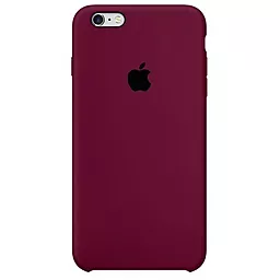 Чехол Apple Silicone Case iPhone 6, iPhone 6S Marsala
