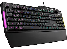 Клавіатура Asus TUF Gaming RGB Black (90MP01X0-BKMA00)