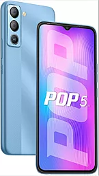 Смартфон Tecno POP 5 LTE (BD4a) 2/32Gb 2SIM Ice Blue - мініатюра 2