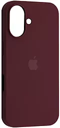 {"ru": "Чехол", "uk": "Чохол"} Silicone Case Full для Apple iPhone 16 Plum