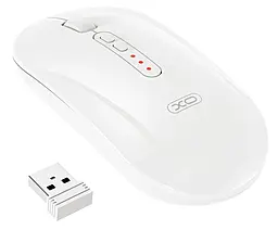 Компьютерная мышка XO M13 Tri-mode Bluetooth Wireless Silent Mouse White - фото Компьютерная мышка XO M13 Tri-mode Bluetooth Wireless Silent Mouse White