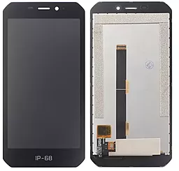 Дисплей UleFone Armor X6 с тачскрином, оригинал, Black - фото Дисплей UleFone Armor X6 с тачскрином, оригинал, Black