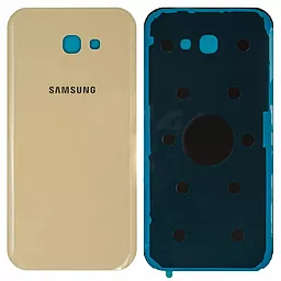 Задняя крышка корпуса Samsung Galaxy A7 2017 A720F Original Gold Sand