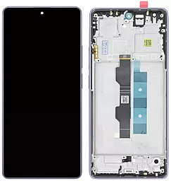Дисплей Xiaomi Redmi Note 13 Pro 4G с тачскрином и рамкой, оригинал, Lavender Purple - фото Дисплей Xiaomi Redmi Note 13 Pro 4G с тачскрином и рамкой, оригинал, Lavender Purple