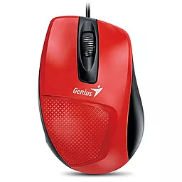 Компьютерная мышка Genius DX-150X USB (31010231101) Red/Black - миниатюра 2