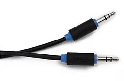 Аудіо кабель Prolink AUX mini Jack 3.5mm M/M Cable 0.5 м black (PB105-0050) - мініатюра 3
