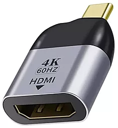Видео переходник (адаптер) USB Type-C - HDMI v2.0 4k 60hz black (VCPATCHDMI2C) Vinga