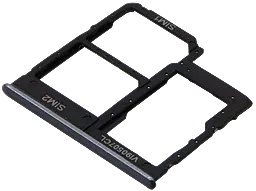 Слот (лоток) SIM-карти Samsung Galaxy A40 A405F 2SIM Black