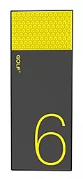 Повербанк GOLF Hive6 6000mAh Black/Yellow - фото Повербанк GOLF Hive6 6000mAh Black/Yellow
