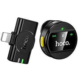 Петличный микрофон Hoco L21 Charm Lightning - фото Петличный микрофон Hoco L21 Charm Lightning