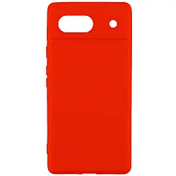 {"ru": "Чехол", "uk": "Чохол"} GETMAN Liquid Silk Full Camera для Google Pixel 6 Red