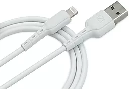 Кабель iZi L-18 USB-A - Lightning 12w 2.4a 1м cable White