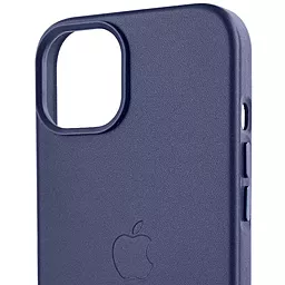 Чехол Apple Leather Case with MagSafe for iPhone 12, iPhone 12 Pro Violet - миниатюра 5