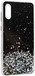 Чехол Epik Star Glitter Samsung A022 Galaxy A02 Black