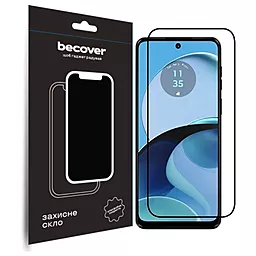 Защитное стекло BeCover для Motorola Moto G14 Black (709935)