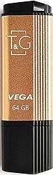 Флешка T&G 64GB Vega 121 (TG121-64GBGD) Gold