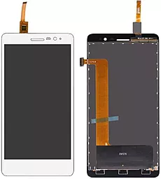 Дисплей Lenovo S860 с тачскрином, оригинал, White - фото Дисплей Lenovo S860 с тачскрином, оригинал, White