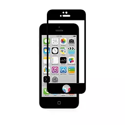 Захисне скло 1TOUCH Full Glue для iPhone 5, 5s, SE (без упаковки) Black
