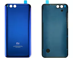 Задня кришка корпусу Xiaomi Mi 6, Glass, Blue