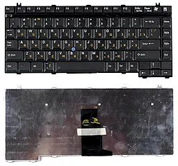 Клавіатура для ноутбуку Toshiba Satellite 6000 6100 M20 Tecra S1 з вказівником Point Stick чорна