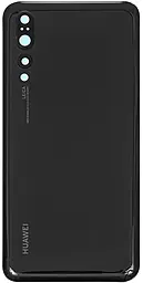 Задня кришка корпусу Huawei P20 Pro зі склом камери Black