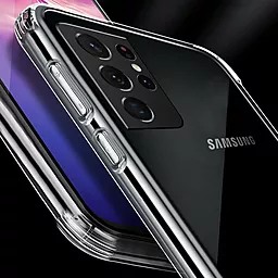Чехол G-Case Lcy Series TPU для Samsung Galaxy S20 Ultra Прозрачный - миниатюра 3