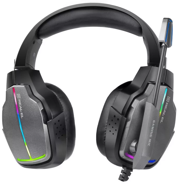 Навушники REAL-EL GDX-7780 Black - фото 2