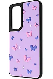 {"ru": "Чехол", "uk": "Чохол"} Wave Doodle Case для Samsung Galaxy A25  Butterflies
