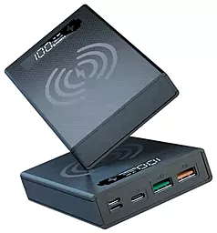 Корпус для элементов питания EasyLife CX5-Qi 5x18650 15000mAh Wireless Magsafe 10W Black - миниатюра 2