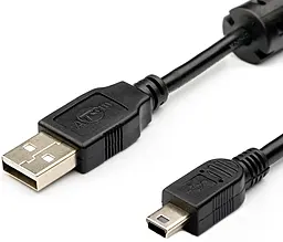 Кабель USB Atcom 1.8M Mini USB Black (3794)