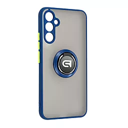Чехол ArmorStandart Frosted Matte Ring для Samsung A34 5G (A346) Navy Blue (ARM68356)