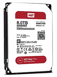 Жесткий диск Western Digital 8TB Red Pro SATAIII (WD8001FFWX) - фото Жесткий диск Western Digital 8TB Red Pro SATAIII (WD8001FFWX)