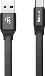 Кабель USB Baseus Nimble Portable 1.2M USB Type-C Cable Black (CALMBJ-A01)
