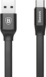 Кабель Baseus Nimble Portable USB-A - Type-C 12w 2.4a 1.2м cable Black (CALMBJ-A01)