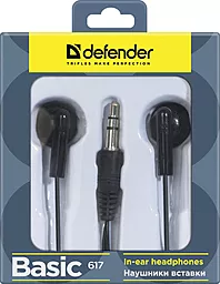 Наушники Defender Basic-617 BOX Black (63627) - миниатюра 3
