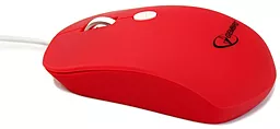 Компьютерная мышка Gembird MUS-102-R Red - фото Компьютерная мышка Gembird MUS-102-R Red