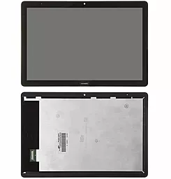 Дисплей для планшета Huawei MediaPad T5 10 (AGS2-L03, AGS2-L09, AGS2-W09, AGS2-W19, AGS2-W09HN, AGS2-AL00HN) (без отверстия под кнопку) + Touchscreen (original) Black