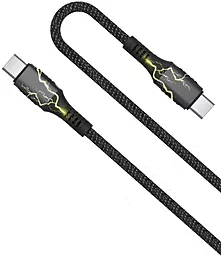 Кабель USB PD Intaleo CBGPD100WTT2 100W 2.8A 2M USB Type-C - Type-C Cable Grey (1283126559570) - миниатюра 4