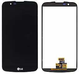Дисплей LG K10 2016 (без микросхемы) с тачскрином, оригинал, Black - фото Дисплей LG K10 2016 (без микросхемы) с тачскрином, оригинал, Black