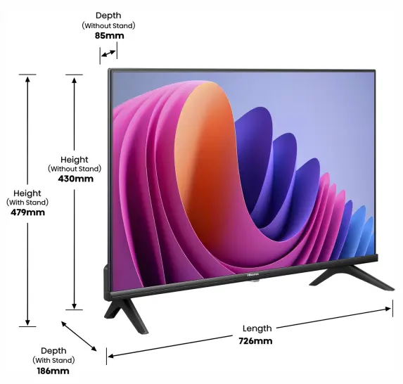 LCDtv32" HISENSE 32A4N - фото 4