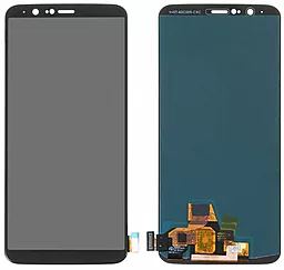 Дисплей OnePlus 5T (A5010) з тачскріном, оригінал, Black