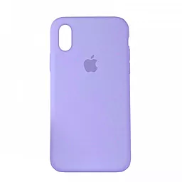 Чехол Silicone Case Full для Apple iPhone XR Elegant Purple