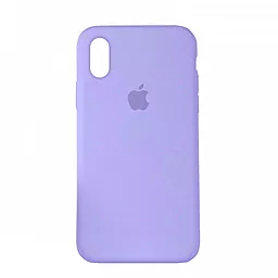 Чохол Silicone Case Full для Apple iPhone XR Elegant Purple - фото Чохол Silicone Case Full для Apple iPhone XR Elegant Purple