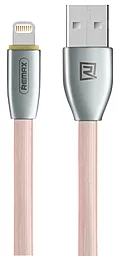 Кабель Remax Knight USB-A - Lightning 12w 2.4a 1м cable Rose/Gold (RC-043i)