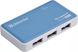 USB хаб Defender QUADRO POWER (83503) - фото USB хаб Defender QUADRO POWER (83503)