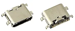 Роз'єм зарядки ZTE Blade V40 16 pin, Type-C, Original - фото Роз'єм зарядки ZTE Blade V40 16 pin, Type-C, Original