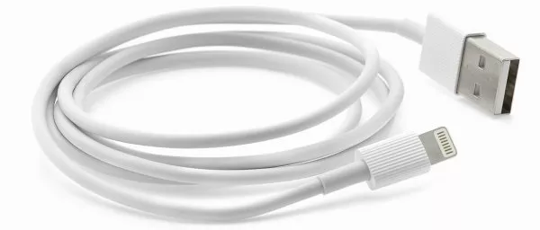 Кабель Remax Chaino USB-A - Lightning 12w 2.4a 1м cable White (RC-120i) - фото 2